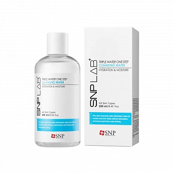 Очищающая вода для снятия макияжа Lab+ Triple Water One-step Cleansing Water