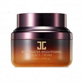 Крем для лица на основе вулканической воды против морщин Real Water Brightening Black Cream